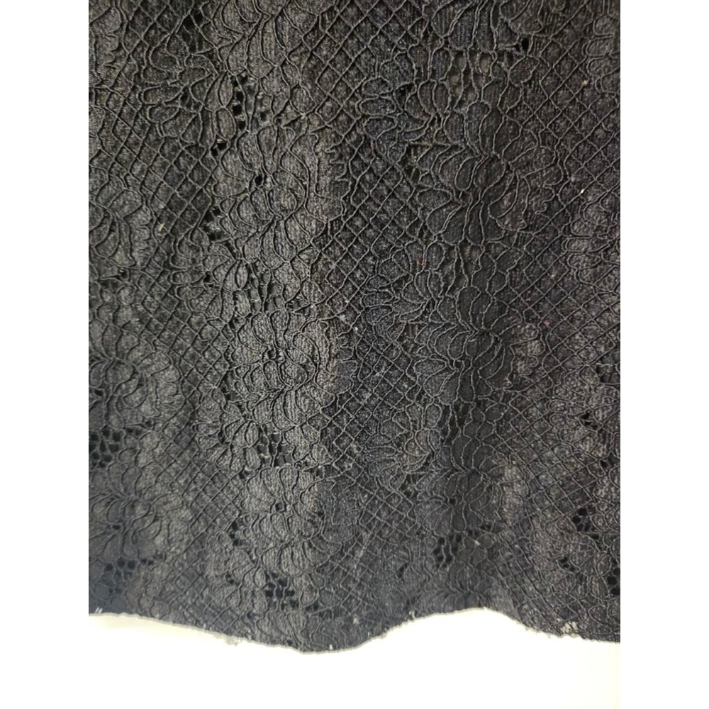 Lulus Black Lace Bell Sleeve Blouse M - Picture 4 of 7